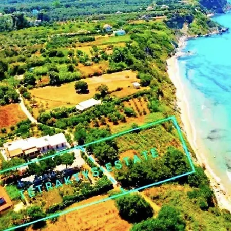 Tetraktys Estate Beachside Seaview υδωρ With Big Garden Halikounas