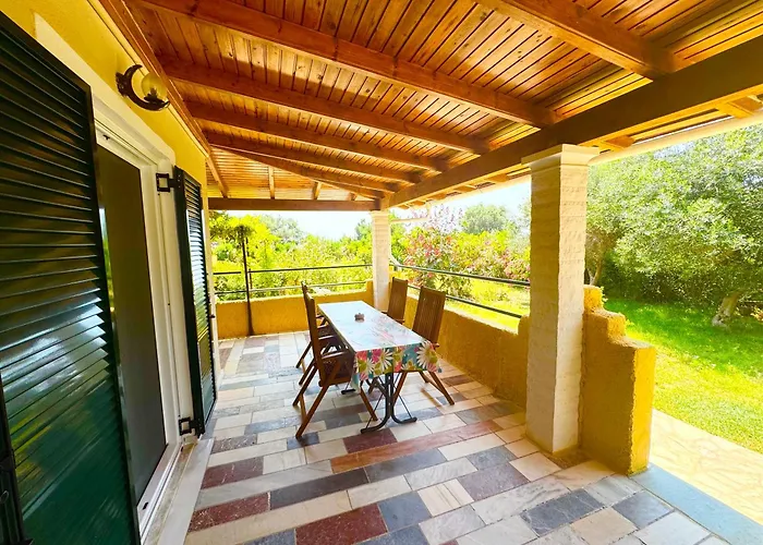 Tetraktys Estate Beachside Seaview υδωρ With Big Garden Halikounas