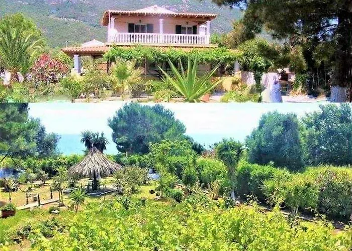 Tetraktys Estate Beachside Seaview υδωρ With Big Garden *